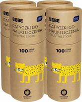 Mediniai skaičiavimo pagaliukai Bb Kids, 100 vnt.