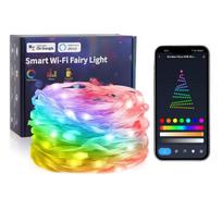 LED išmanieji „Bluetooth“ kalėdinės lemputės su programa FTT-P100V05U, 10M