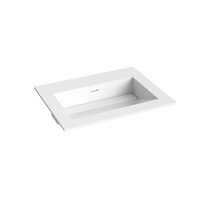 Kame Corian 60 (be maišytuvo angos) Baltas Matinis CN614618-BS