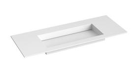 Kame Corian N 120 (be maišytuvo angos) Baltas Matinis CN1202465-BS