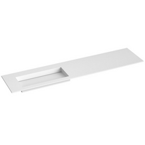 Kame Corian N 180 (be maišytuvo angos) kairė Balta Matinė CN2000465-L-BS