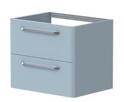 Vonios spintelė Kame Soft 60cm 2 stalčiai, be kriauklės, Pearl Grey BU/6-3DR/D37-SFT