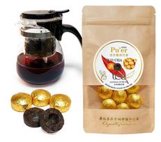 mini Pu-erh arbata TUO-CHA (Shy) A - „Paukščio lizdas”, 100 g