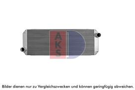AKS DASIS Variklio aušinimo radiatorius Radiator 440929N