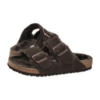 Birkenstock Arizona Shearling Mocca 1020528 (BK194-c) Moteriški batai/šlepetės