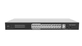 NSW3000-25GT1GP1GC-POE-IN ~ Gigabit pārvaldāms PoE switch komutators 24GE(PoE)+1GE(Uplink)+1GE (Combo/SFP) 370W