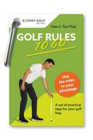 Golf Rules TO GO: A set of waterproof tags for your golf bag