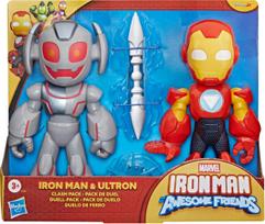 Avengers IRON MAN AND HIS AWESOME FRIENDS Rinkinys „Geležinis žmogus prieš Ultroną“