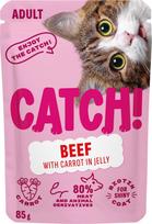 Catch Beef and carrot in jelly - wet cat food - 85g
