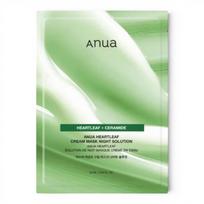Anua - Heartleaf Cream Mask Night Solution - lakštinė veido kaukė