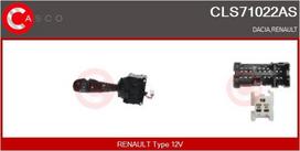 Vairo kolonėlės jungiklis CASCO CLS71022AS