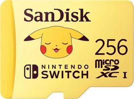 Karta SanDisk Nintendo  MicroSDXC 256GB Class 10 UHS-I/U1  (SDSQXAO-256G-GN6ZK) | SDSQXAO-256G-GN6ZK | 619659211523