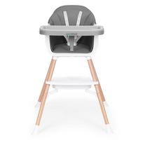 Maitinimo kėdutė EcoToys 2in1, pilka sp.