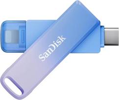 SanDisk Creator Phone Drive 256GB USB 3.2 Gen 1 Lightning USB Stick Blue | SDIXD0N-256G-GN6TP | 619659213893