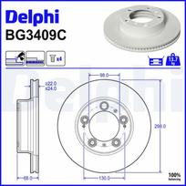 Stabdžių diskas DELPHI BG3409C
