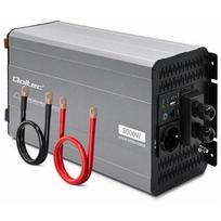Qoltec Pure Sine Wave | 12V na 230V | 4000/8000W | UPS BYPASS | 52699 | 5901878526997