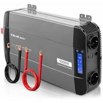 Qoltec Pure Sine Wave | 12V na 230V | 2500/5000W | 52692 | 5901878526928