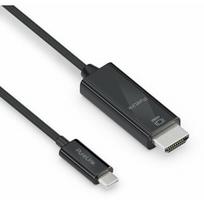 StarTech PureLink HDMI Cable – USB-C to High Speed 4K Ultra HD 60Hz – Gold Plated Contacts – 1 m – Black | 4251364728659 | 4251364728659
