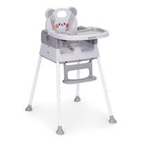 Maitinimo kėdutė EcoToys 3in1, pilka sp.