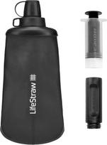 Life Straw Butelka z filtrem Peak Series Flex Squeeze Bottle 650ml - dark grey Uniwersalny | 7640144286347 | 7640144286347