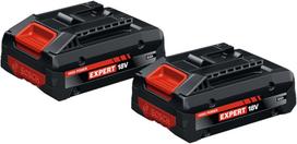 Bosch Powertools Expert Akku EXBA18V-40, 2 Stck (Black, AMPShare Alliance) | 1600A03738 | 4053423341034
