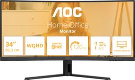 AOC 86,3cm (34") CU34B3E 21:09 HDMI+DP Curved black | CU34B3E | 4038986113250