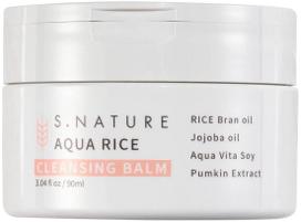 Valomasis veido balzamas S. Nature Aqua Rice, 90 ml