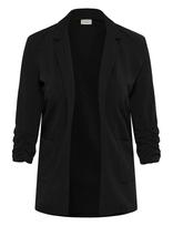 Kaffe - Kaphoebe 3/4 Sleeve Blazer - Vieneilės striukės - Juoda