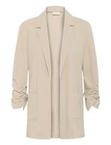 Kaffe - Kaphoebe 3/4 Sleeve Blazer - Vieneilės striukės - Smėlio