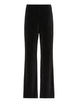 Calvin Klein - Plisse Pull On Pant - Tiesaus kirpimo džinsai - Juoda