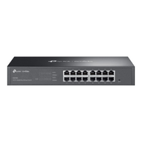 TP-LINK | ES216G | Omada 16-Port Gigabit Easy Managed Switch | Desktop/Rackmountable | Managed | Power supply type 100-240 V, 50/60 Hz|ES216G