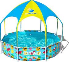 Bestway Baseinas Steel Pro UV Careful 244x244cm | 56432