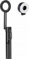 Adam Elements Selfie Pro – magnetinis Bluetooth savęs fotografavimo lazdelė su trikoju ir LED lempa Black | ABTADSELFPRBK | 4710343474852