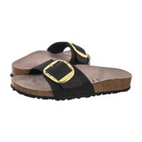 Birkenstock Madrid Big Buckle Python Black 1032965 (BK389-a) Moteriški batai/šlepetės