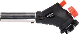 Yato Dujų degiklis YT-36710, 1 kW, 1000 ˚C, 73 g/h, 360 ˚ veikimo kampas, piezo uždegimas, liepsnos reguliavimas