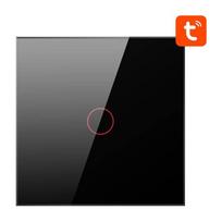 Išmanusis šviesos jungiklis ZigBee Avatto ZTS02-EU-B1 1 krypčių TUYA juodas