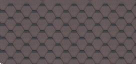 Bituminių čerpių rinkinys Hexagonal Rock H331BROWN, rudos spalvos