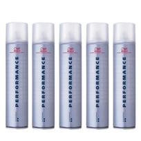 Wella Performance itin tvirtos fiksacijos plaukų lakas (2 taškų) 5x500ml, 5X500Ml