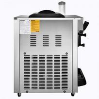 Ledų gaminimo aparatas, 22-30L/val. 2200W stalviršio minkštų ledų aparatas, 74.5x54x86 cm, sidabrinis