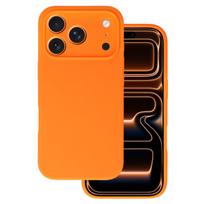 Silicone Lite dėklas Samsung Galaxy A57 5G, oranžinis