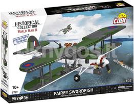 Blocks konstruktorius Fairey Swordfish — Executive leidimas, 959 detalių