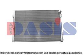 AKS DASIS Oro kondicionieriaus kondensatorius 422059N