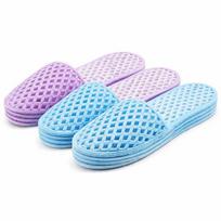 Vasarines vėsaus efekto įdėklai batams, violetiniai-mėlyni, 2 poros