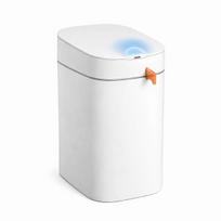 Automatinė šiukšliadėžė, bekontaktė, balta, 10 l, 30 vnt.