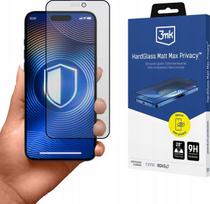 Grūdintas stiklas iPhone 14 Pro Max 3MK Matt Max Privacy