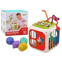 Edukacinis rūšiavimo kubas Lean Toys