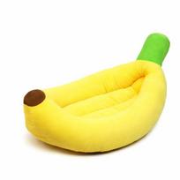 Šilta bananinė augintinio guolio vieta, geltona, 1 vnt.