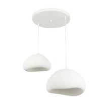 Opviq pakabinamas šviestuvas LORA-40-50-T-LUNA, baltas