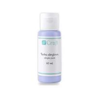 Dpcraft Akriliniai dažai Liliowa 60 ml - subtilus violetinis atspalvis