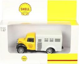 Retro sunkvežimis "shell" 1:87 "daffi" - kolekcinis modelis